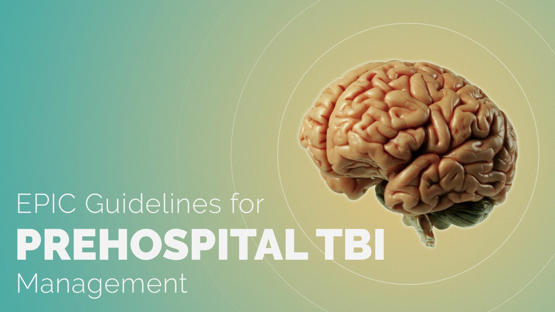 EPIC Guidelines for Prehospital TBI Management