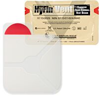 HyFin Vent Chest Seal - Individual - FRONT, PACKAGE AND SEAL