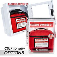 Public Access Bleeding Control Stations - 6-Pack Vacuum Sealed