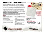 HyFin Vent Chest Seal - Individual - Product Information Sheet