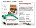 NAR Nasopharyngeal Airway - 28F (117 MM) - Pre-Lubricated - Product Information Sheet