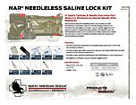 Needleless Saline Lock Kit Product Information Sheet