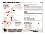 Responder Emergency Trauma Dressings - Product Information Sheet