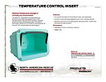 DELTA ICE Temperature Control Insert - 2L - Product Information Sheet