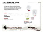 ZOLL AED Plus Pads - Pedi-padz II - Product Information Sheet
