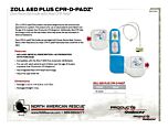 ZOLL AED Plus CPR-D-padz - Product Information Sheet