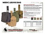 Medic Leg Rig BAG ONLY - Product Information Sheet