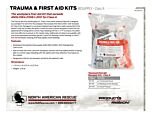 Trauma and First Aid Resupply Kit - Class A - Product Information Sheet