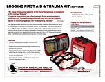 Logging First Aid Kit & Trauma - Soft Case - Product Information Sheet