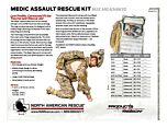 Medic Assault Rescue Kit - Product Information Sheet