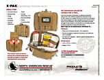 X-PAK Expeditionary Personnel Aid Kit Product Information Sheet