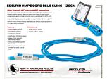 Edelrid HMPE Cord Blue Sling - 120 CM - Product Information Sheet