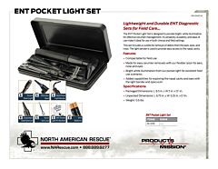 ENT Pocket Light Set - Product Information Sheet