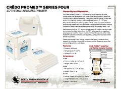 Credo ProMed Series 4 - 472 Thermal Insulated Chamber - Product Information Sheet