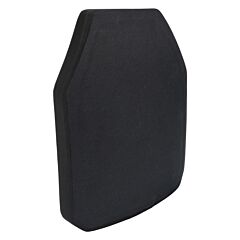 10 in. x 12 in. NIJ Level III+ UHMWPE Plate Armor - Multi Curve - Shooter Cut - front right facing