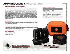Amphibious Aid Basic Kits - (Watertight) - Product Information Sheet