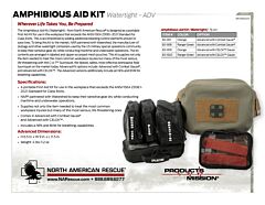 Amphibious Aid Advanced Kits - (Watertight) - Product Information Sheet