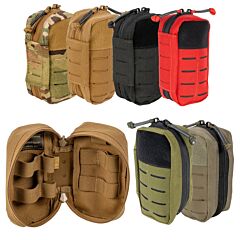 Mini First Aid Kit (M-FAK LCL) - Bag Only - Black, Coyote, Ranger Green, Operational Camouflage, Red, OD Green